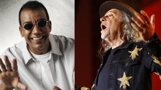 JORGE BENJOR E ALCEU VALENÇA FAZEM SHOW PELA PRIMEIRA VEZ NA SAPUCAÍ NO CAMAROTE FOLIA TROPICAL